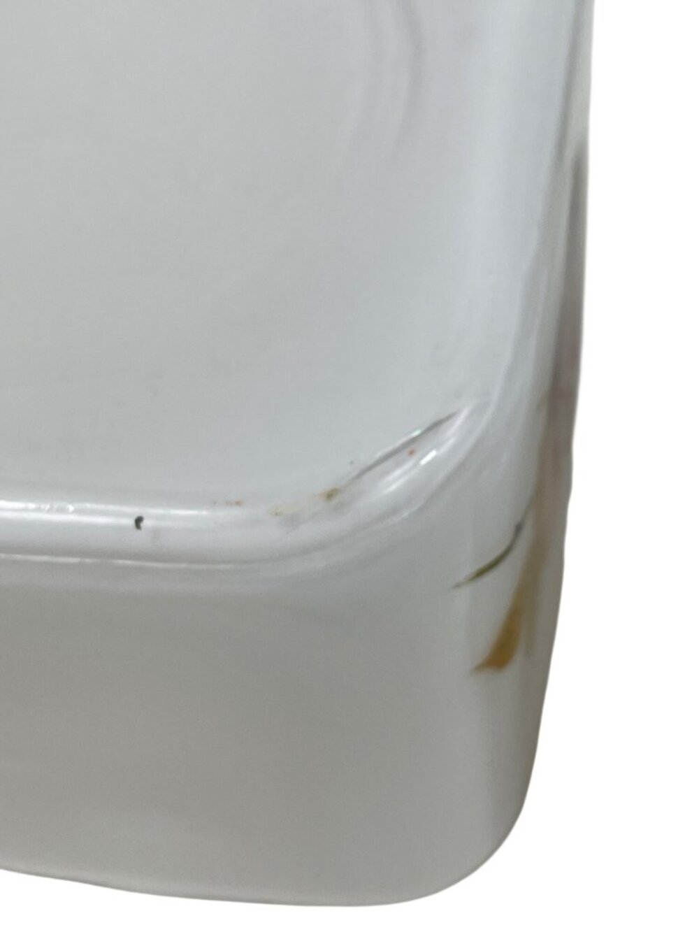 White Frosted Glass Jars With Gold Trim And Floral Rose Design Set Of 3 With Lid - Picture 10 of 15